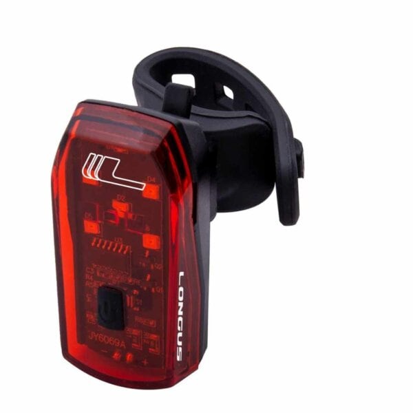 Svetlo BRAKE 5LED zadné 1f + brzda, čierne