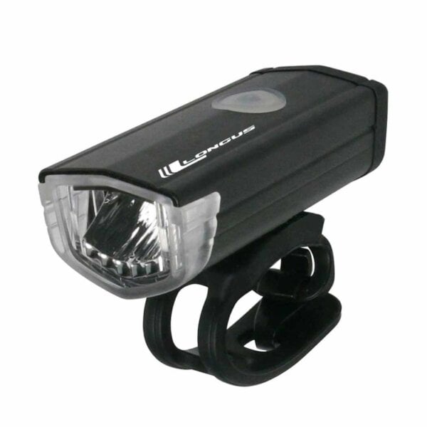 Svetlo - DOS 3W predné LED/3f USB, 200lm, čierne