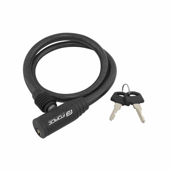 Zámok - FORCE zámok ECO špirálový bez držiaku 80cm / 12mm